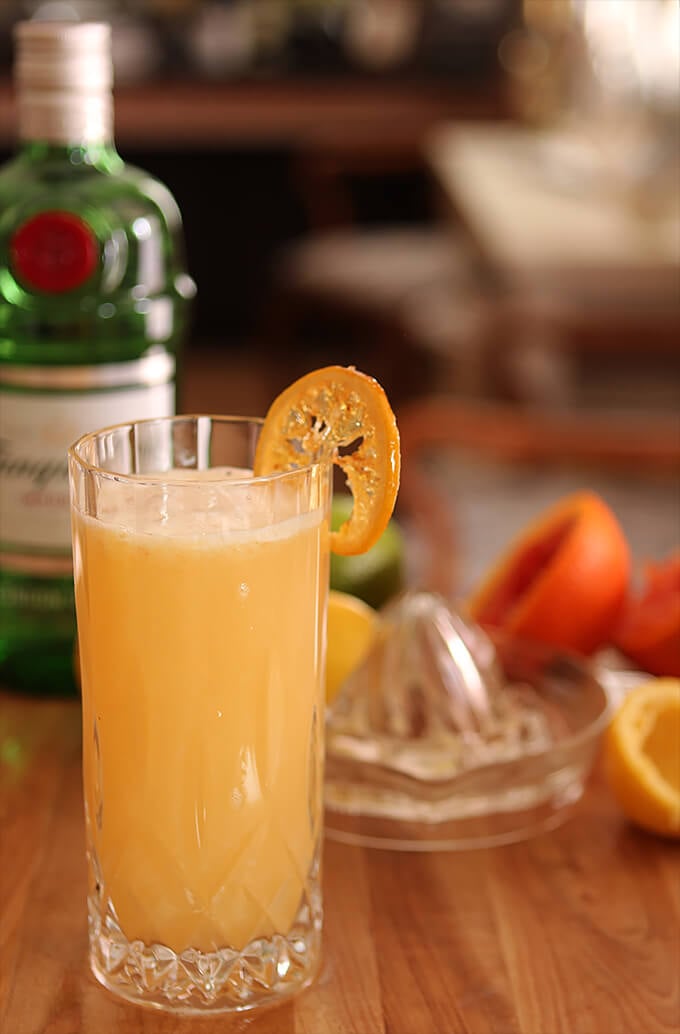 Sweet Citrus Fizz kokteilis – kūrybinga kulinarija