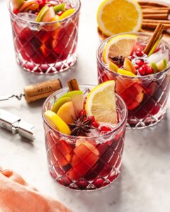 Padėkos Sangria – virėjų pora