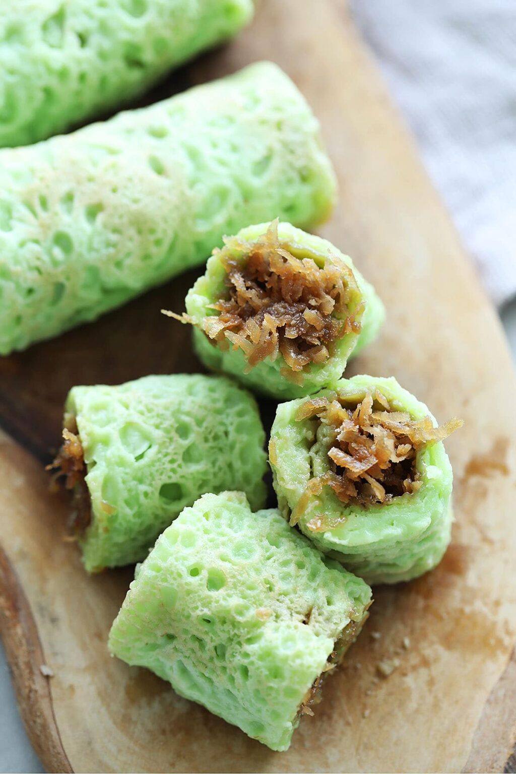 Kuih Dadar (Ketaiap tortas) – Malaizijos skonis