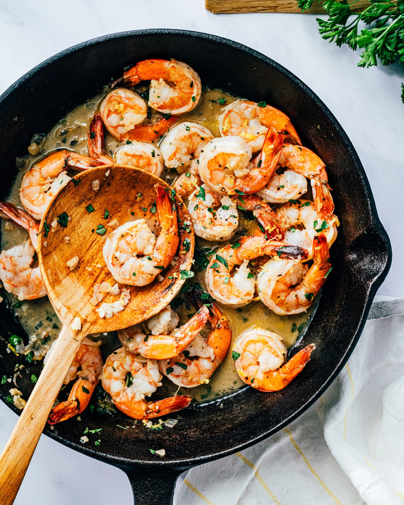 KREPTINIŲ SCAMPI - pora virėjų