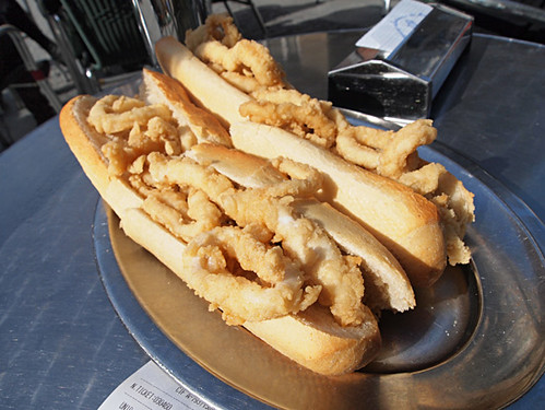 „Calamari“ sumuštiniai Madride | Valgyti Europą