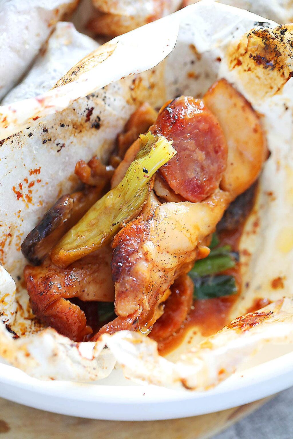Paper Wrapped Chicken - Rasa Malaysia